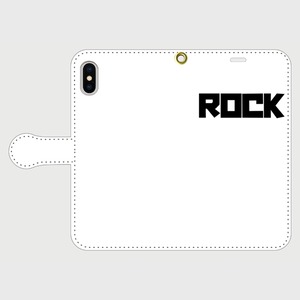 ROCK 手帳型iphone Xケース