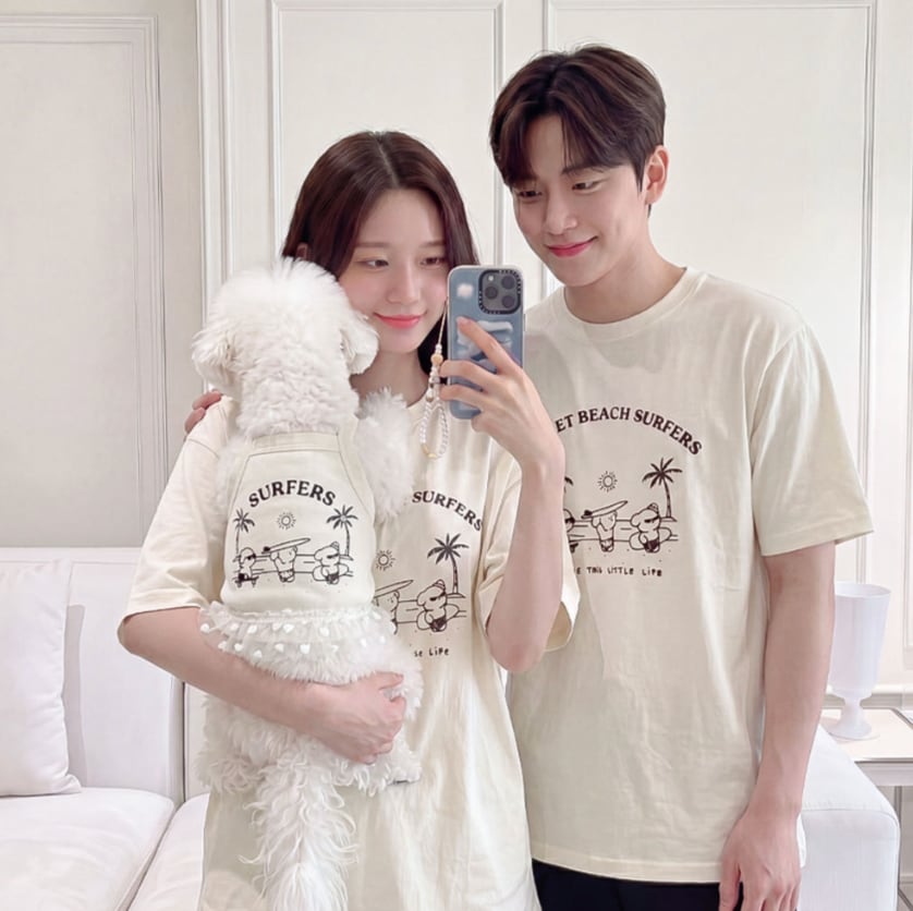 Human/予約【hi with】surfer Matching Couple Look (2color)