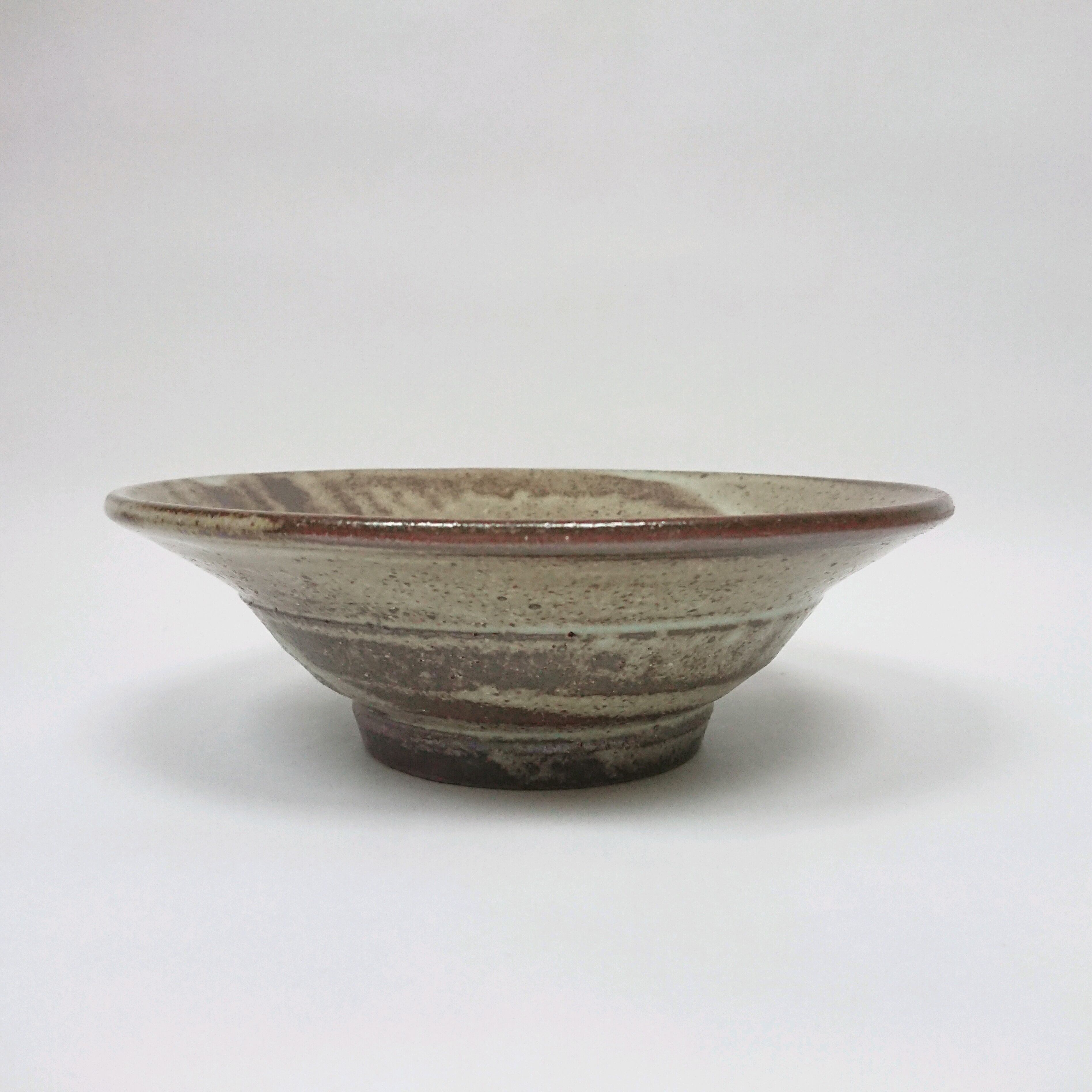 益子焼 神谷正一作 打刷毛目鉢 未使用品 | coshiki
