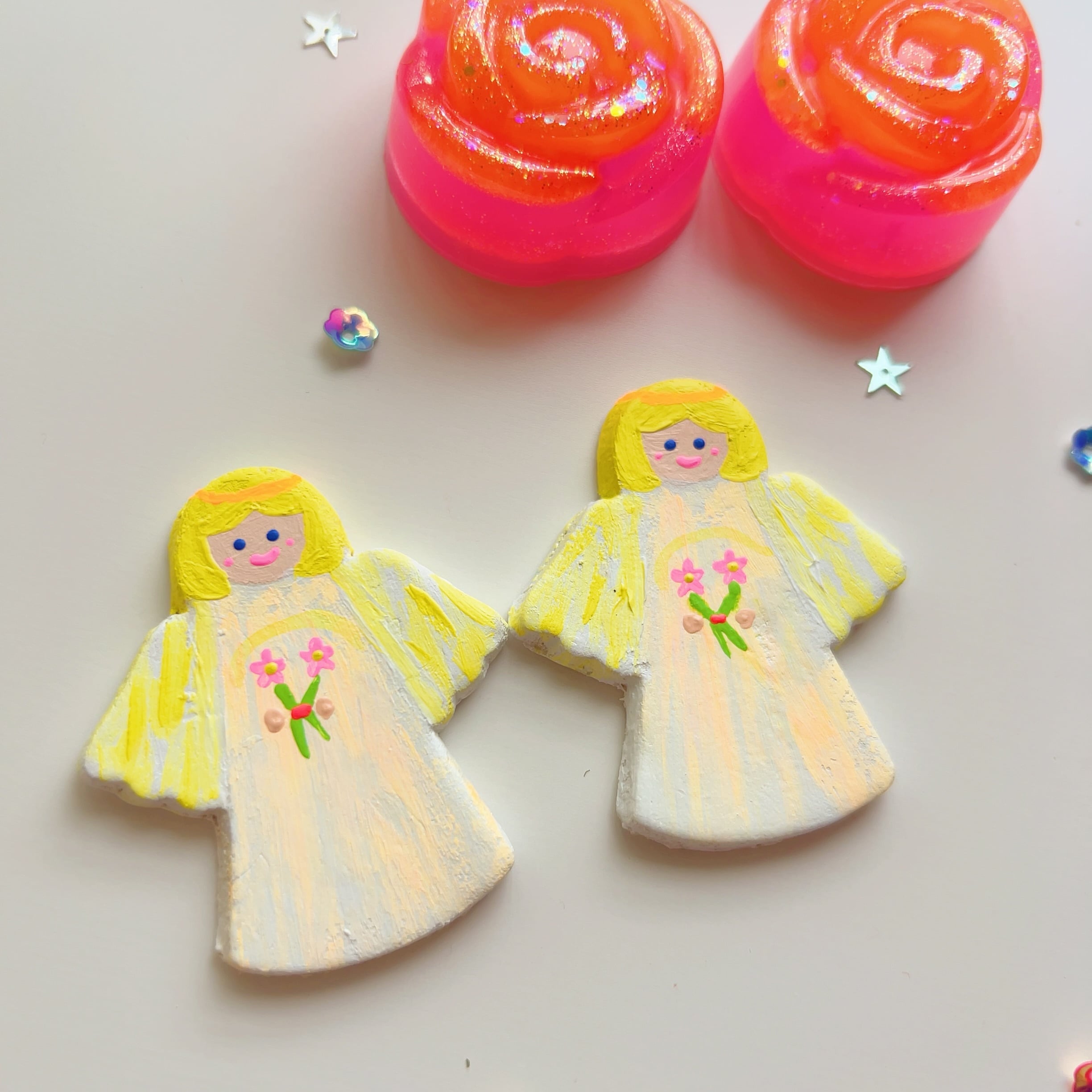 【ウリエル】天使が舞い降りる♡祝福のローズオルゴナイトセット