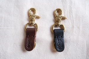 《即納》key holder 【black/dark brown 】