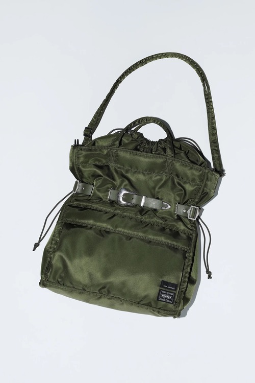 Toga × Porter ポーター×トーガ Shoulder Tote Bag ショルダートートバッグ カーキ コラボ