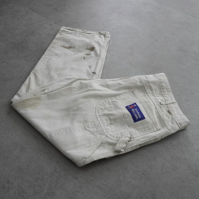 Dickies Sherwin-Williams white painter pants [W38L29.5相当] 古着