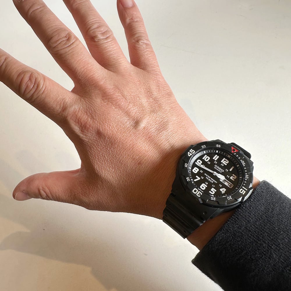 CASIO Collection MRW-200HJ-1BJH ブラック/ブラックベゼル [カシオ