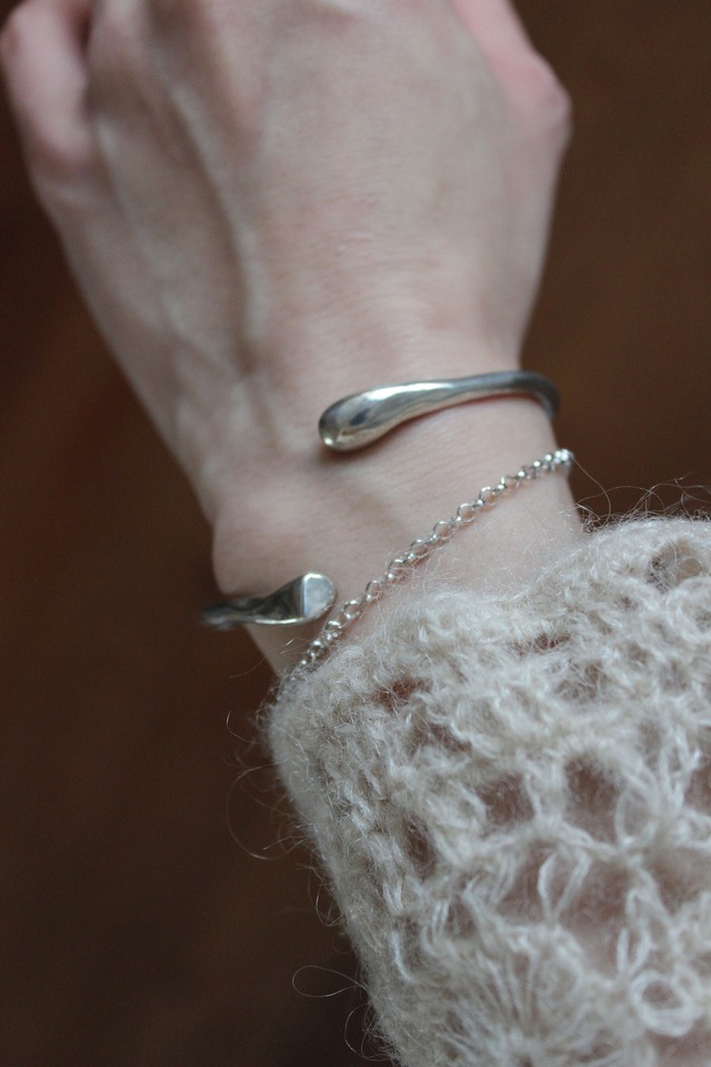 chain bracelet  / silver