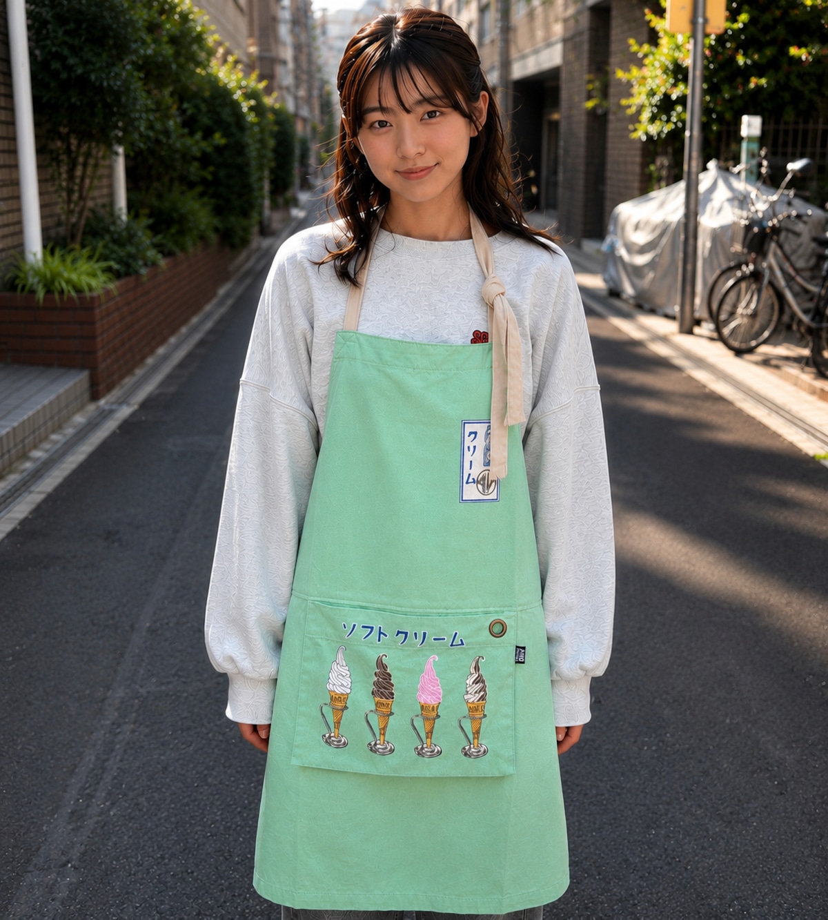 AND PACKABLE】ソフトクリーム エプロン(80017) | JOLIE