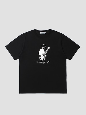 CABARET POVAL / YU NAGABA MAINE ROAD TEE - BLACK