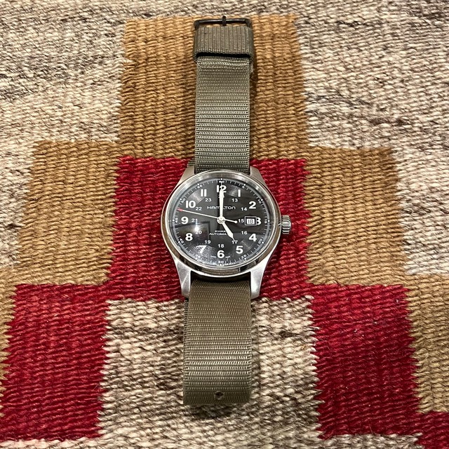 HAMILTON "KHAKI AUTOMATIC" WATCH