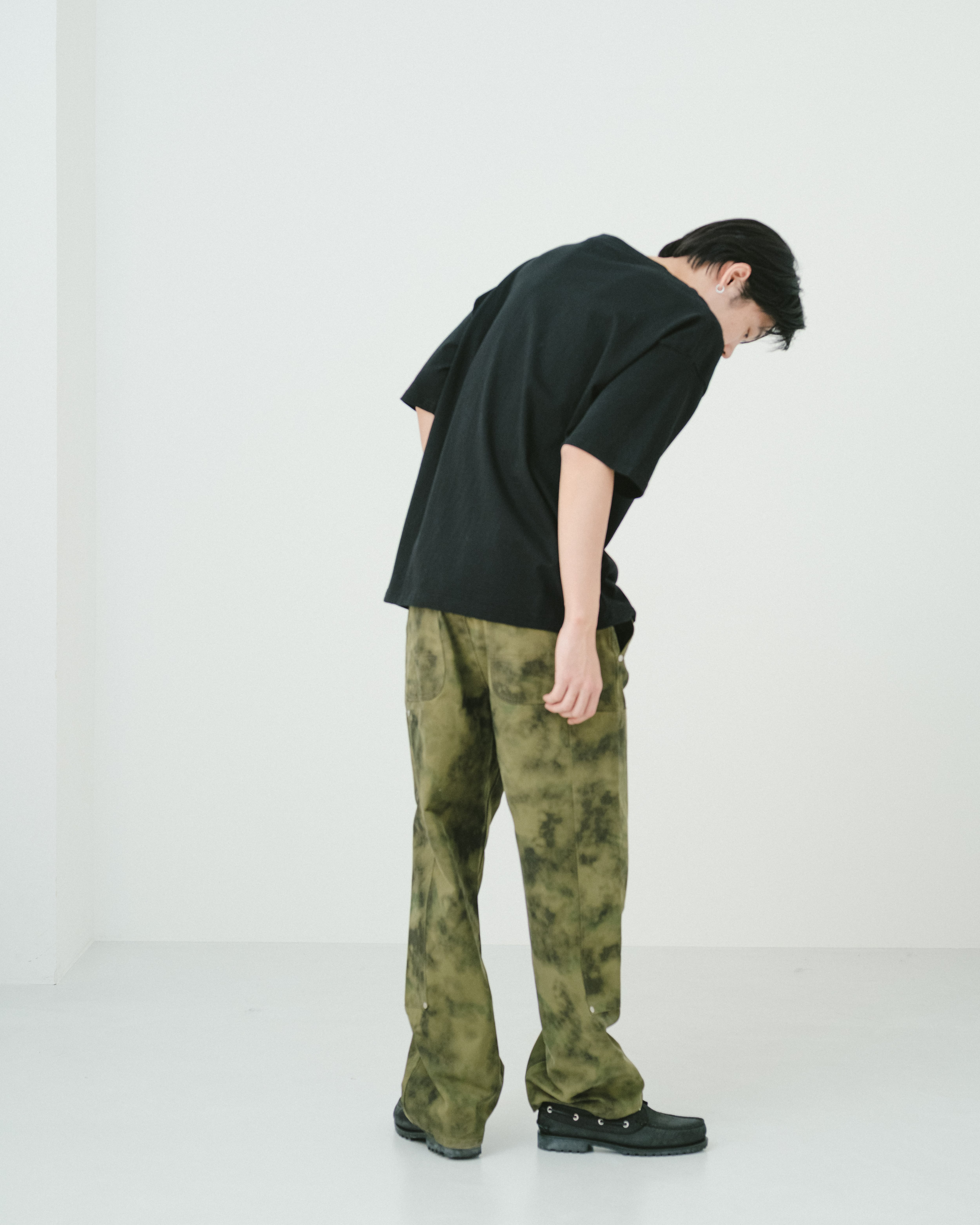 Camouflage double knee pants（KHAKI） | TTTMSW
