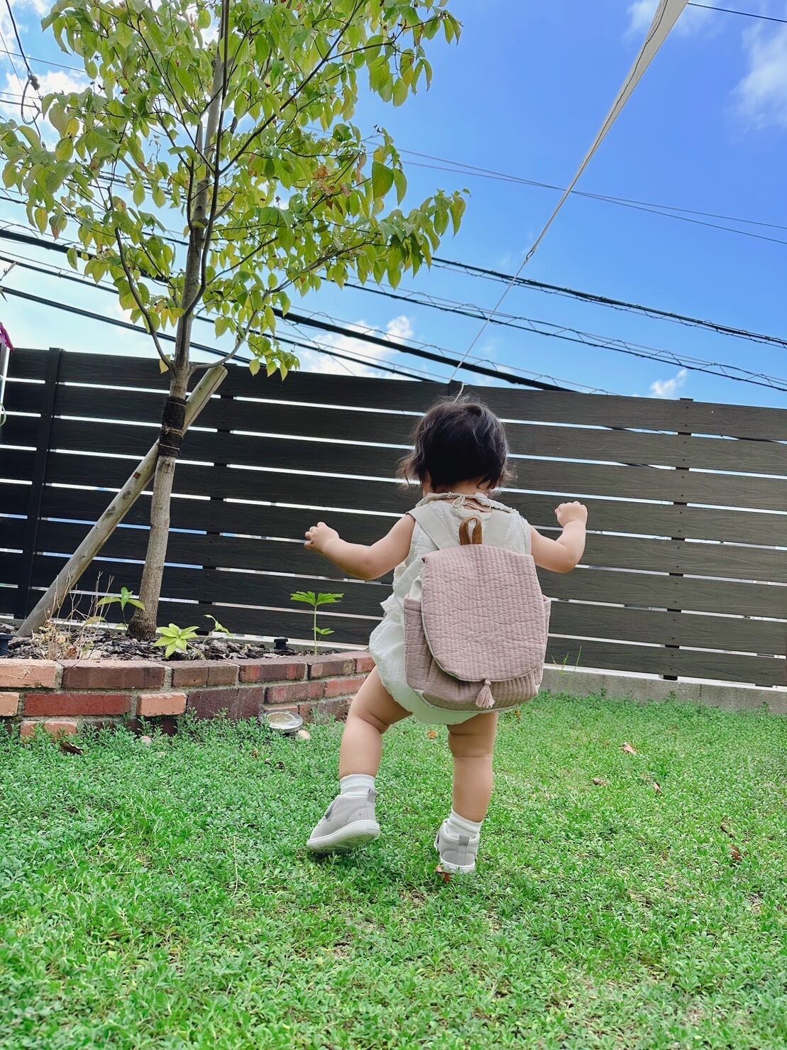 ペットボトルカバー リバティベッツィ イエロー 本革持ち手