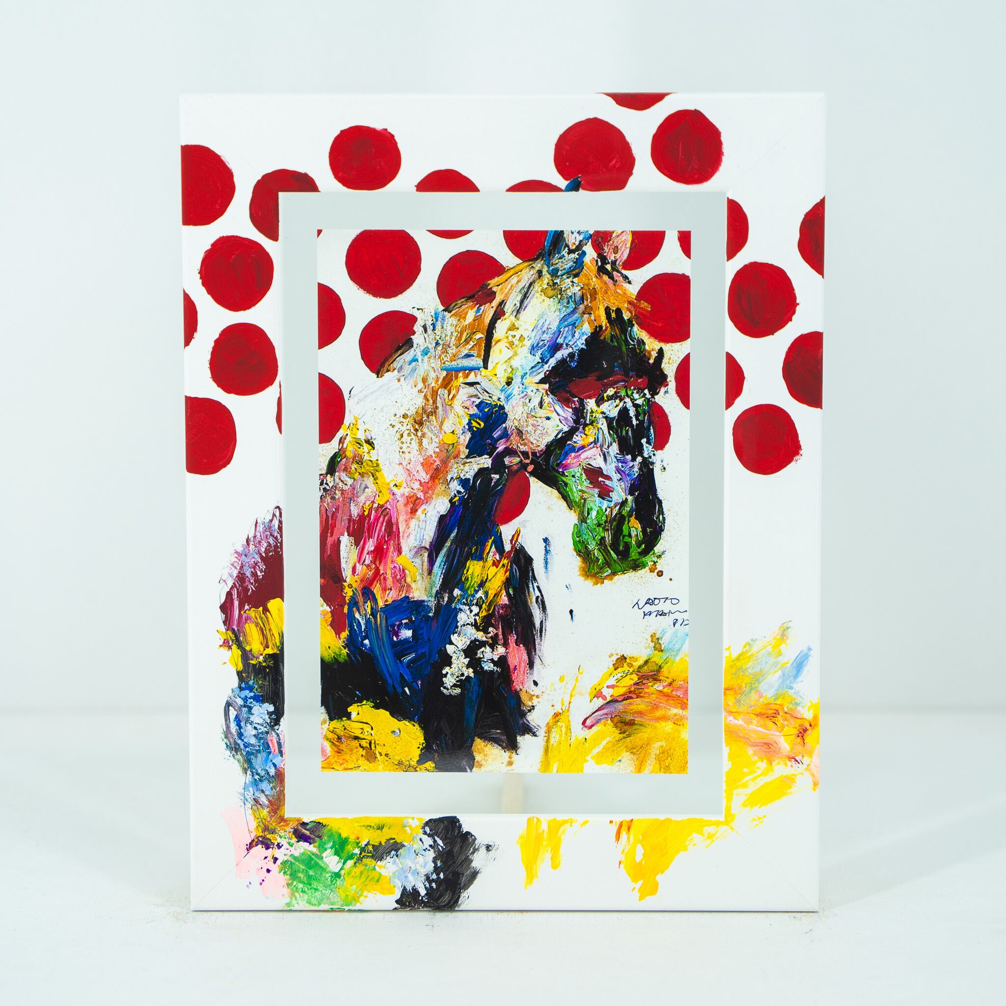 北村直登　オリジナルペイントフレーム sold※【北村直登】オリジナルペイントフレーム（キリン） – MSQUARE