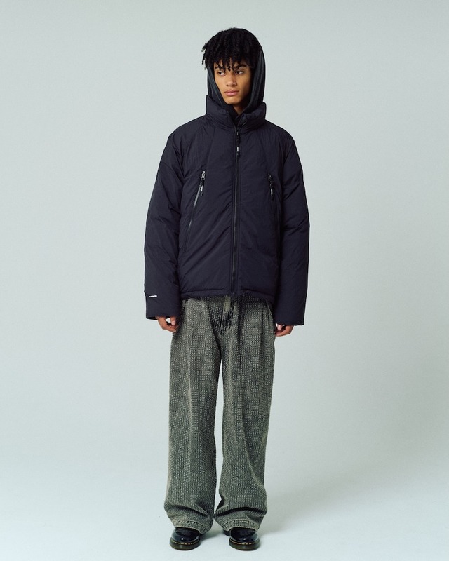 MMMM polyester coated down jacket (BLK) 23100M25