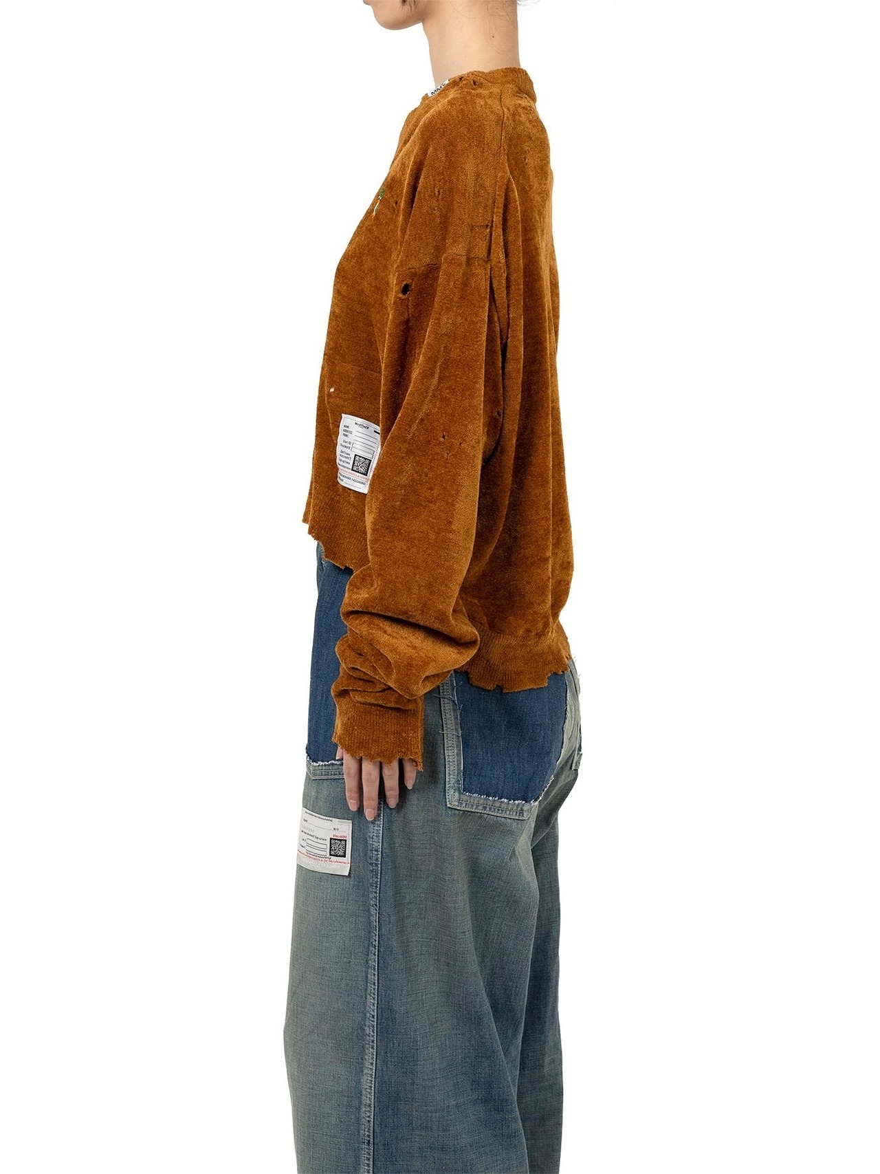 【25AW】Maison MIHARA YASUHIRO ミハラヤスヒロ / Distressed Knit Sweater / ニットセーター - 2