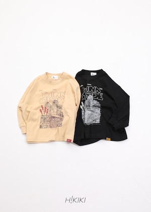 《予約/送料無料》outside tee / HiKIKI