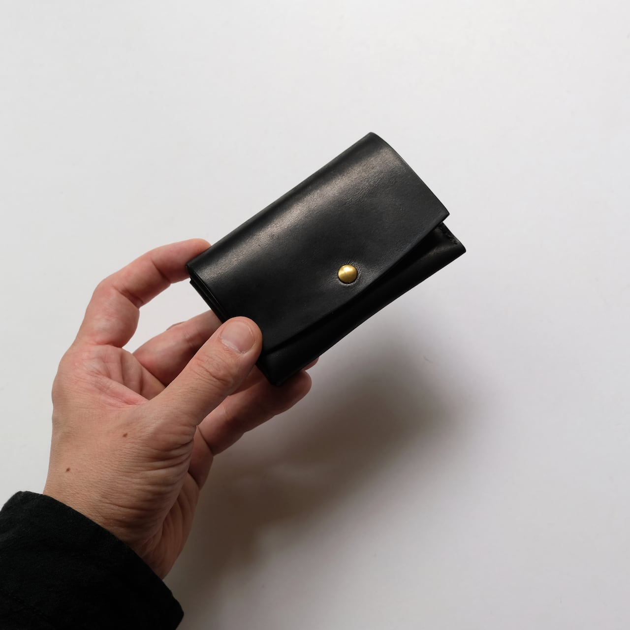 mini wallet - bk - GUIDI / cavallo culatta | chamoto