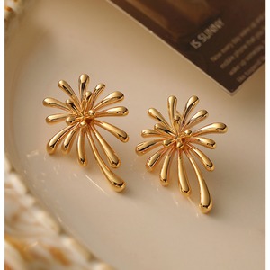 ゴールド ブルームライン ピアス W10423