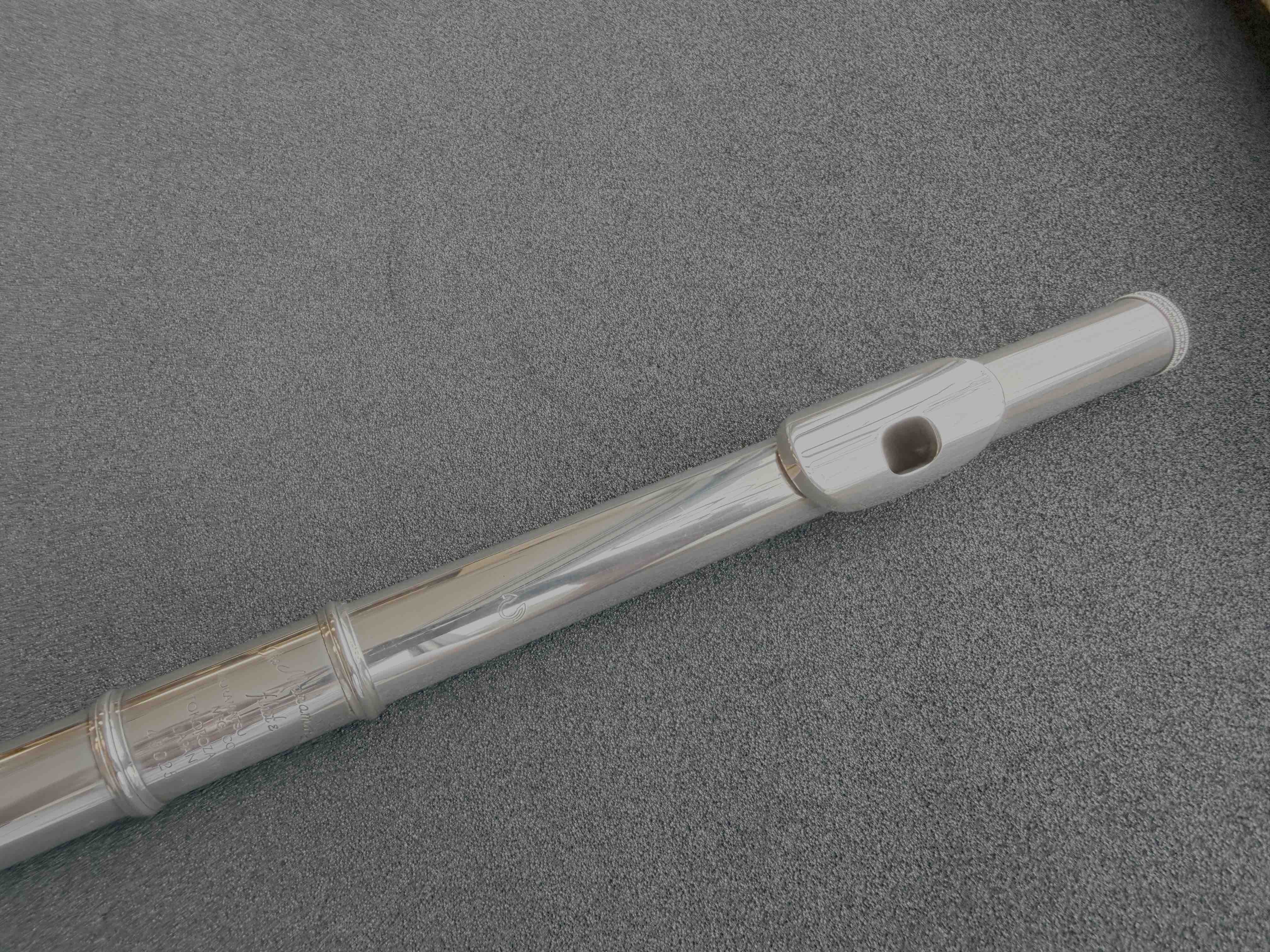 フルート頭部菅　ムラマツ銀製AD 中古委託楽器/完売】ムラマツ フルート AD CC（総銀製、カバードキー