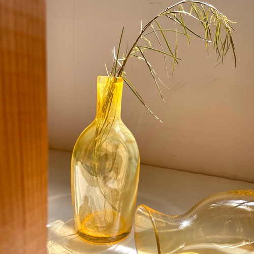 STUDIO PREPA　【Yellow flower vase Bottle 】