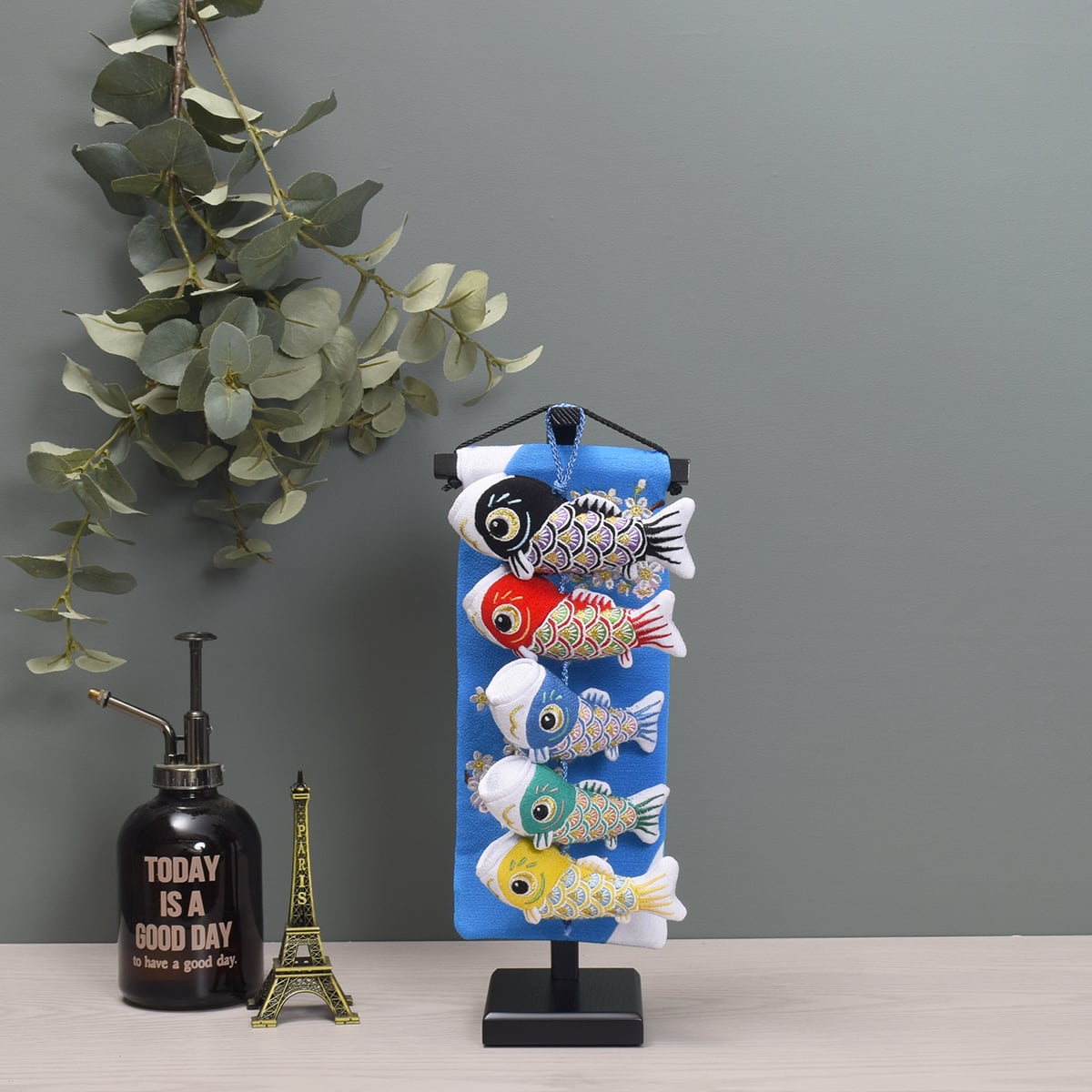 鯉のつるし飾り【誠桜鯉・極小】コンパクト|おしゃれ|モダン|今どき|スタイリッシュ|鯉のぼり|室内鯉