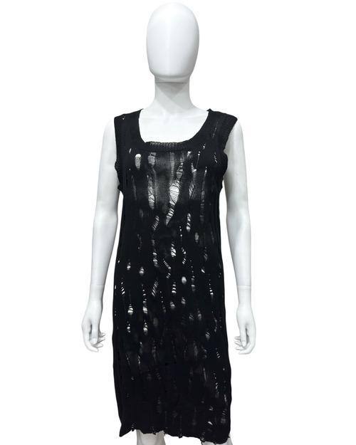 SS2010 JUNYA WATANABE DISTRESSED KNITTED DRESS