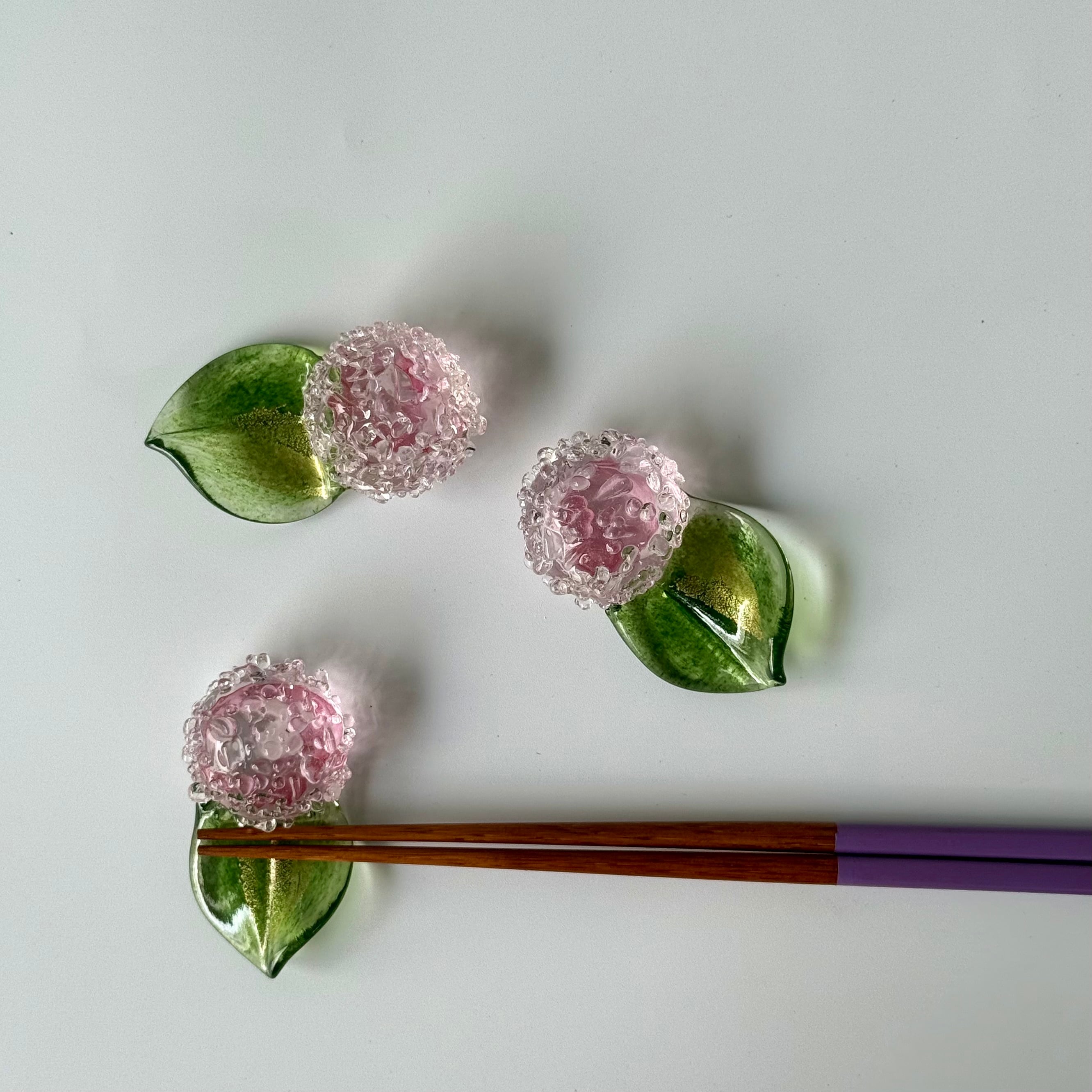 箸置き　香蘭社　愁海棠 愁海棠）箸置き5個セット|有田焼の老舗-香蘭社オンラインショップ