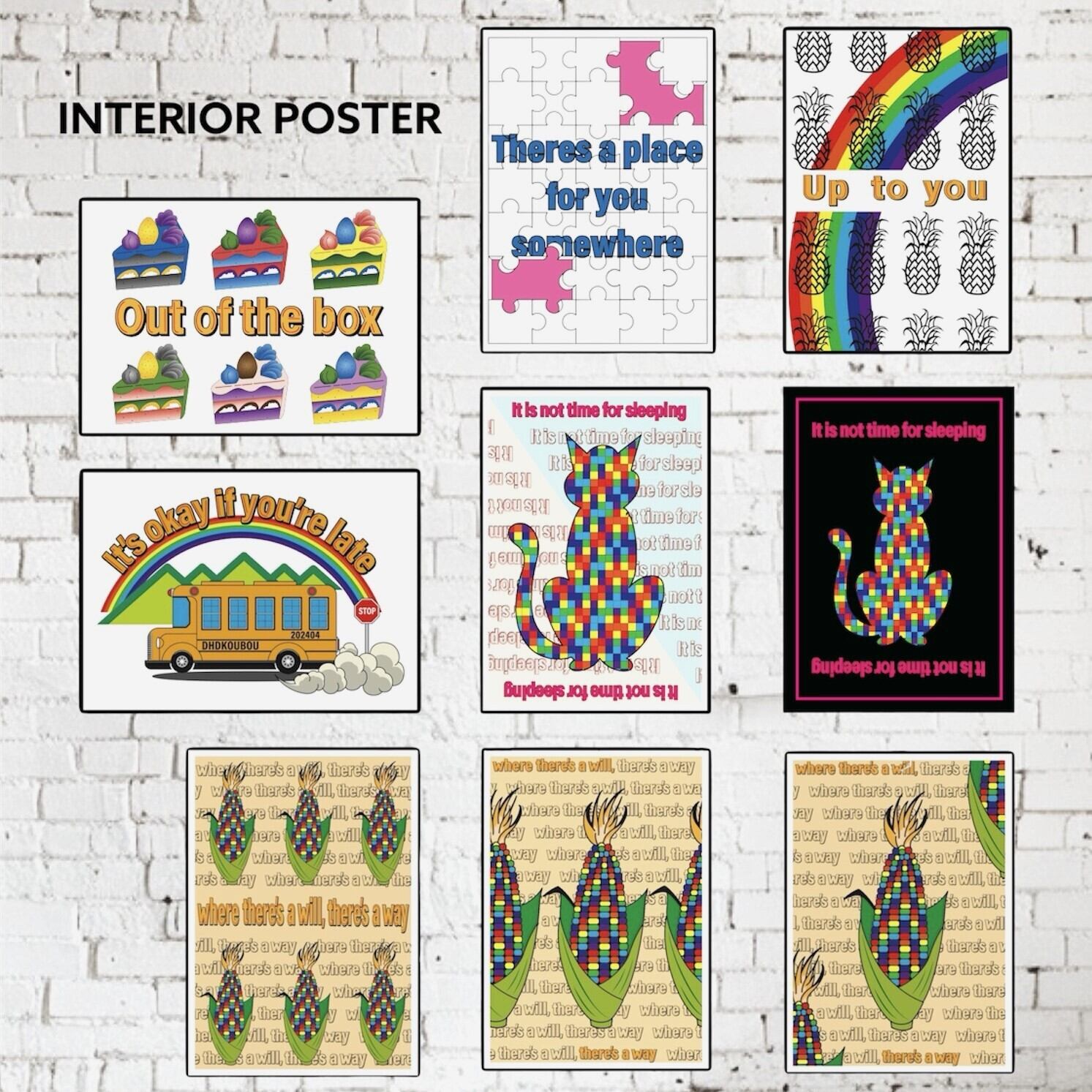 DHD(M)020【インテリアポスター　A3サイズ　フレーム無】　