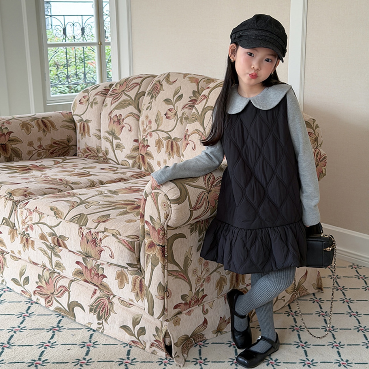 冬ラシャジャケットOR中綿入りワンピース