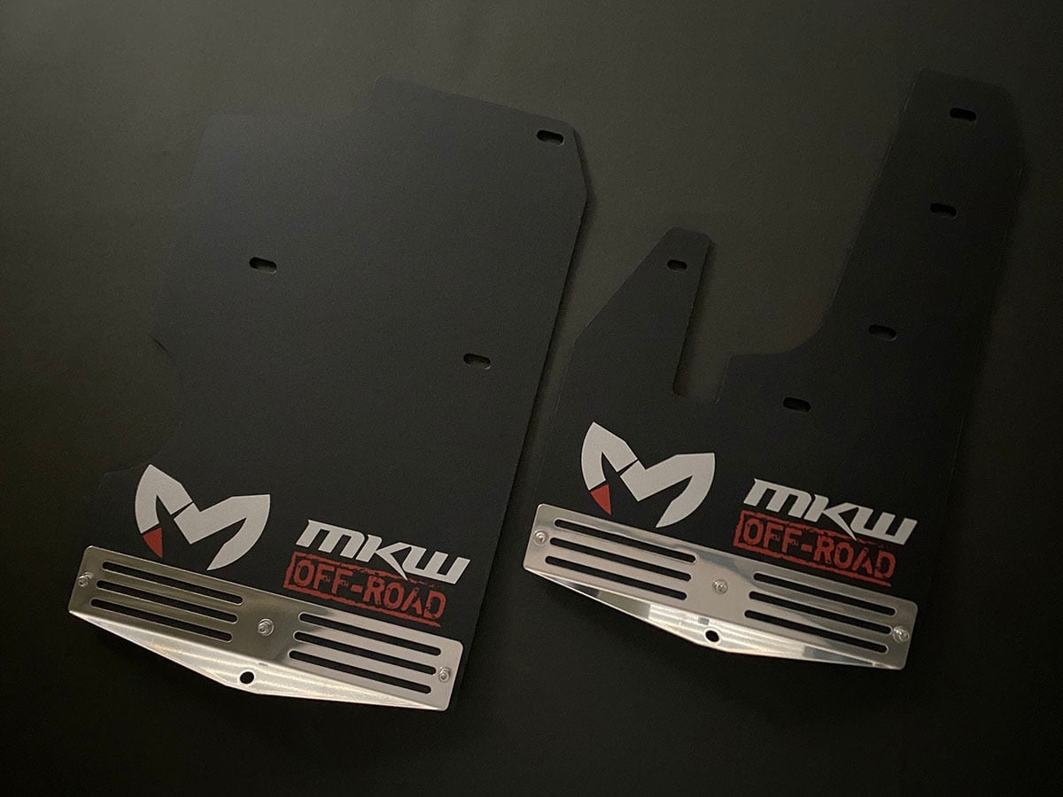 デリカd5 2019〜後期モデル用mkw  マッドフラップ 後期型 デリカ D:5専用 MKW マッドフラップ | TRISTAR Online Shop