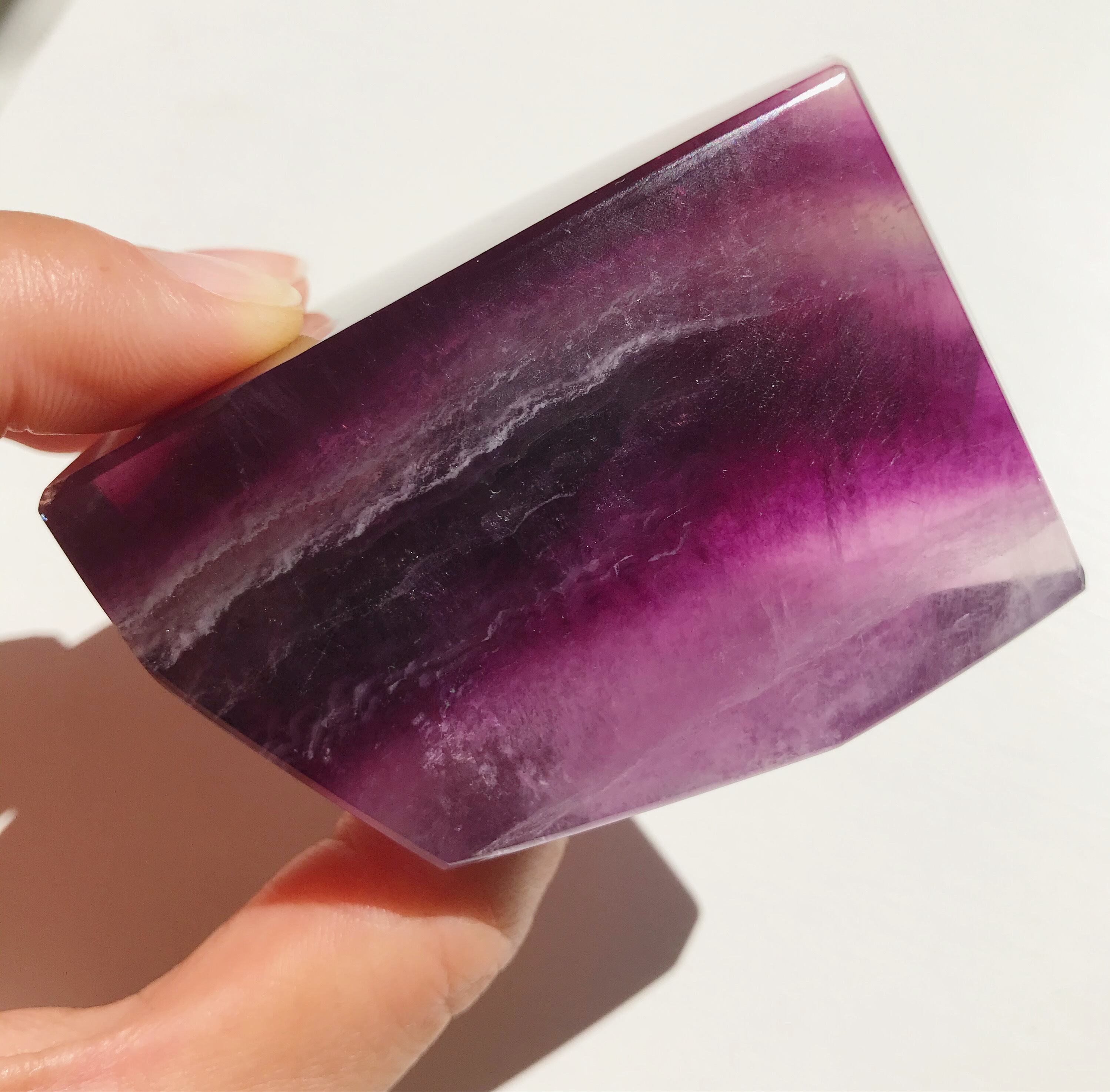 Pink Fluorite Freeform 3