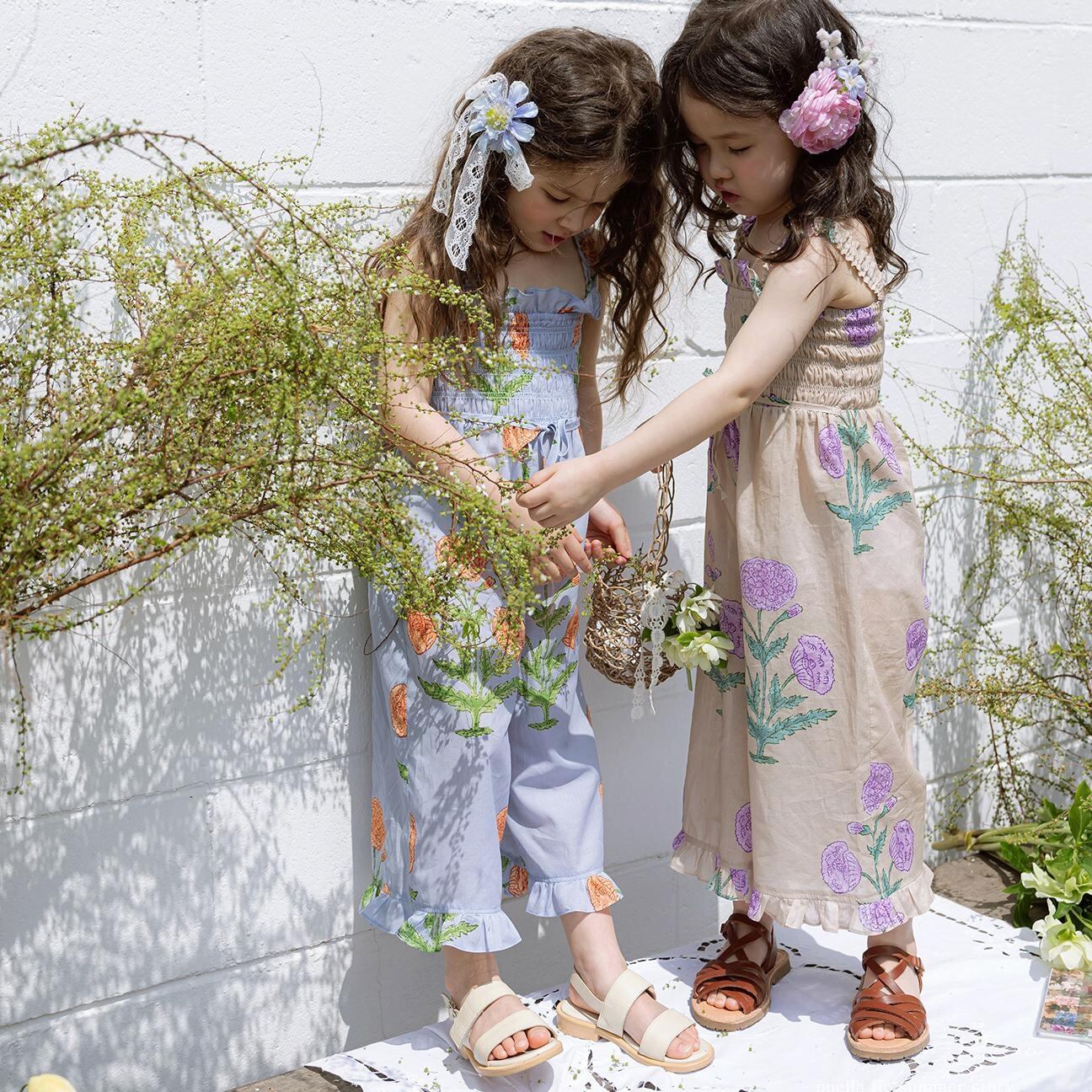 «sold out»«puella flo» タヒチジャンプスーツ 2colors