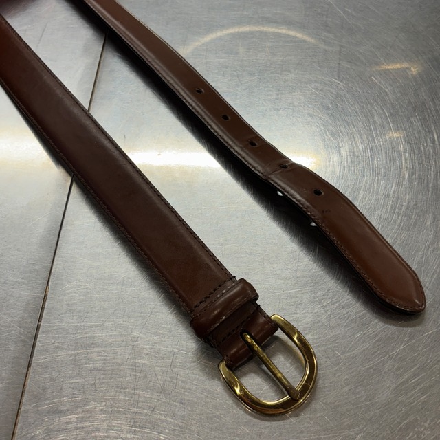 COACH LEATHER BELT BROWN