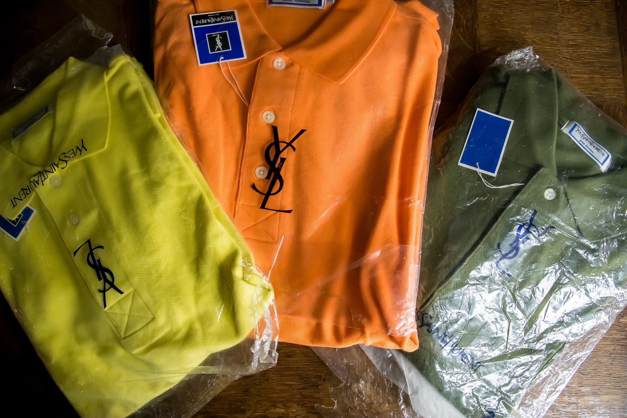 DEAD STOCK 80s YVES SAINT LAURENT ポロシャツ | NOUVEL des HIOC