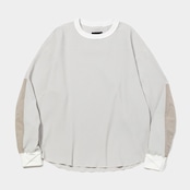 meanswhile SOLOTEX® WAFFLE L/S TEE 再入荷