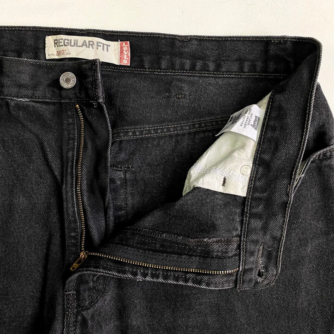 訳あり ビッグサイズ□Levi's リーバイス□505ストレートジーンズ:W38