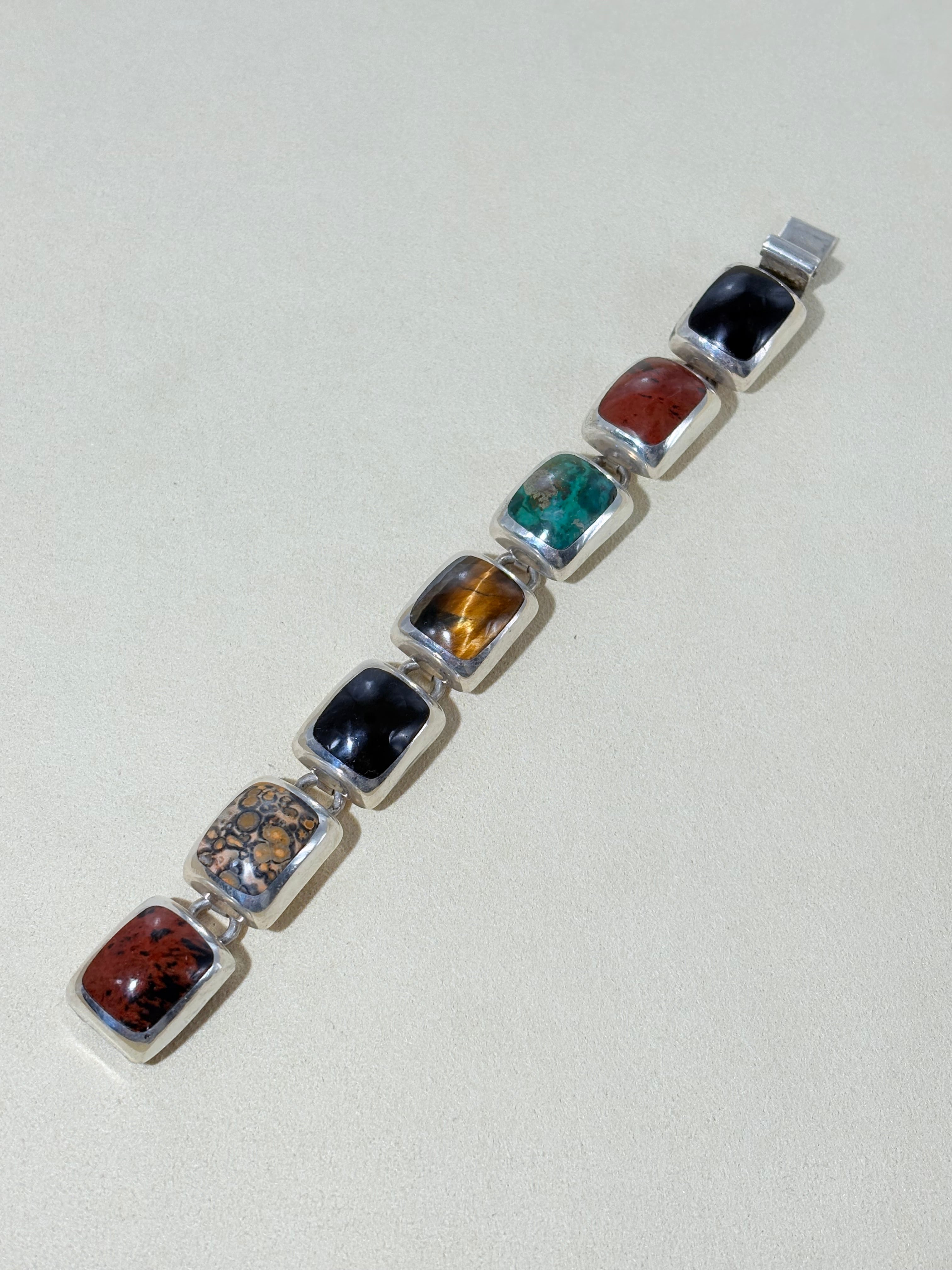 Multi Gemstones Bracelet -Mexico-
