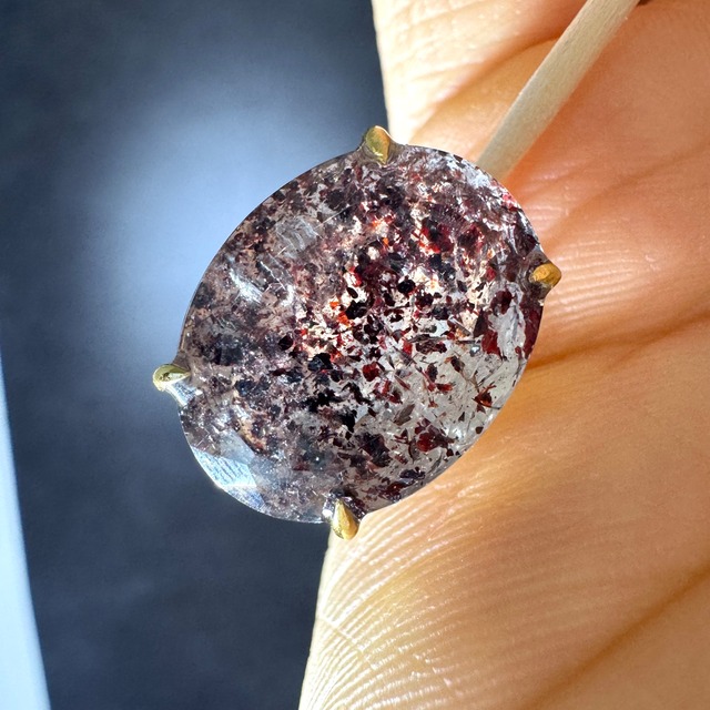 no.A18 レピドクロサイト ペンダントトップ兼ブレスチャーム