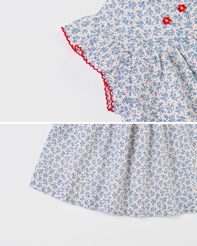 ラスト1 80(70-78cm)【即納】 <Happyprince>  Laviean baby blouse