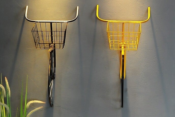 プランターラック 自転車型 壁装飾 ハンギングプランター 壁掛け