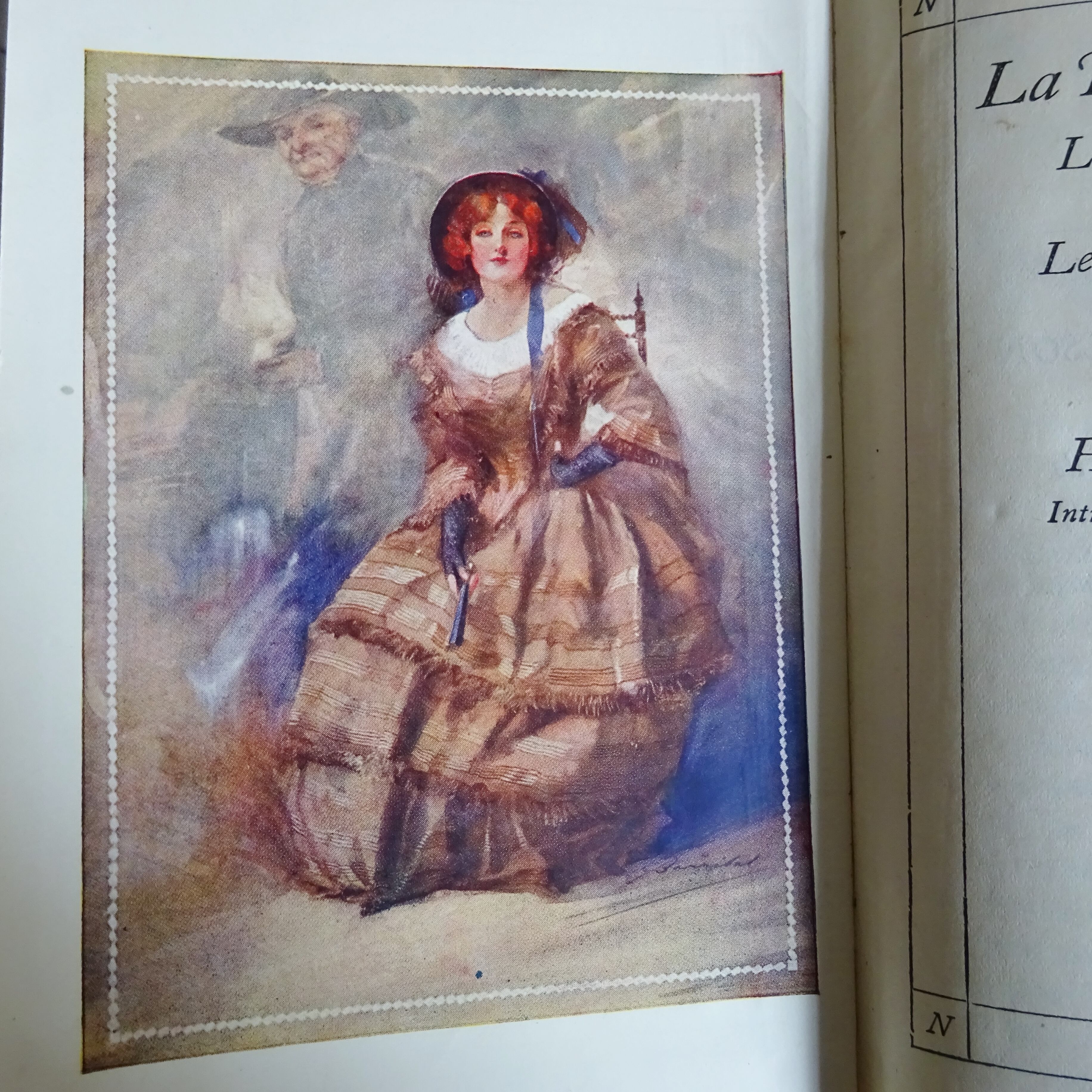 Livres anciens 《NELSON》Lettres dorées＊Nの本