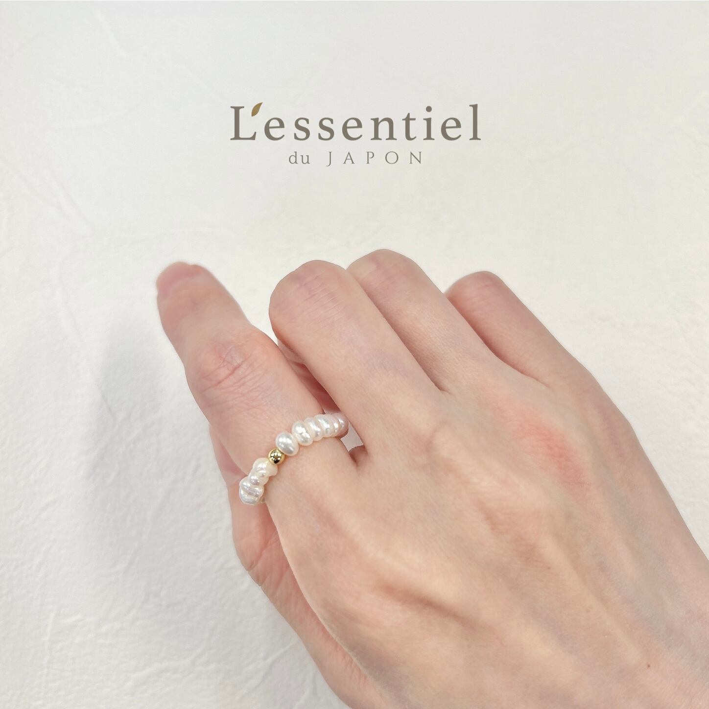 【 ベビー ケシパール リング 】指輪 ワンポイント ゴールド 淡水 バロック アクセサリー ジュエリー レディース ファッション 小物 プレゼント ギフト