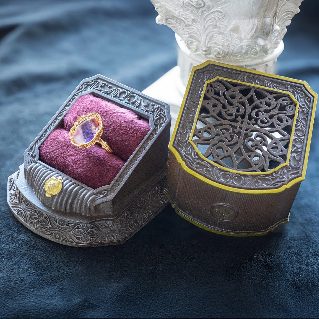 シャペルボックス｜マホガニーブラウン | Airi museum jewelry