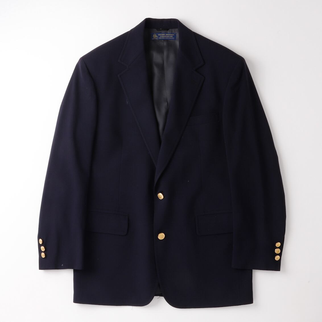極美品BROOKS 【旧タグ当時もの】ヴィンテージBrooksBtothers 紺ブレ 
