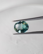 バフトップオーバルカット10×8mm #617【硝子の宝石】箔入