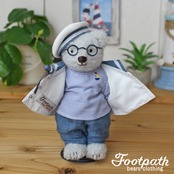 Vsb-0070 Matthew light gray bear set