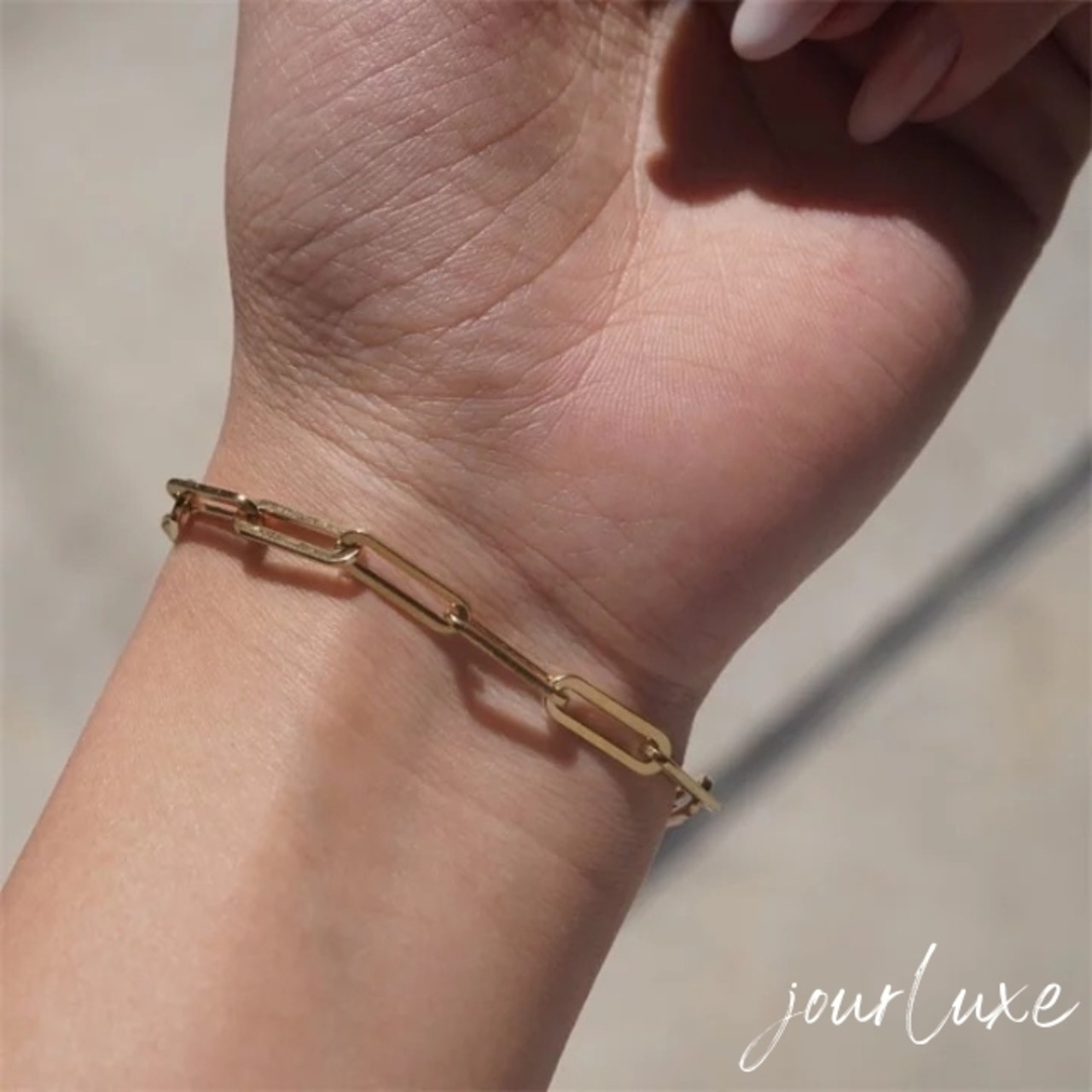 basic chain bracelet #B1006