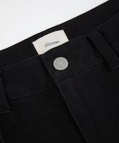 【#Re:room】COTTON TWILL HEM BUTTON TRACK PANTS［REP202］