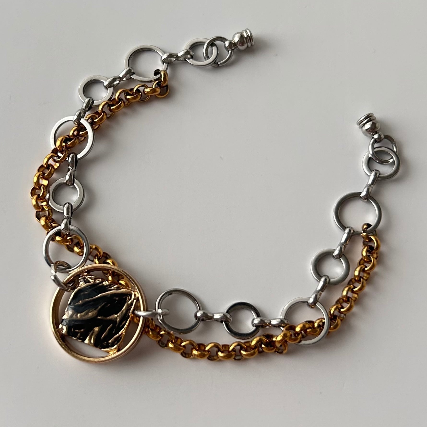 B TYPE】SILVER925 NAVAJO PEARL BRACELET B TYPE | PAY ID