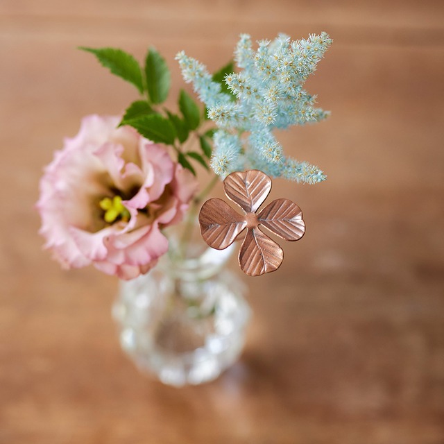 shesay COPPER フラワーライフスティック ウォータークローバー