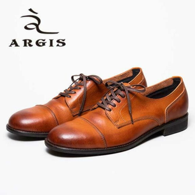 アルジス レザー シューズ カジュアル メンズ 靴 ARGIS 21138 ブラウン