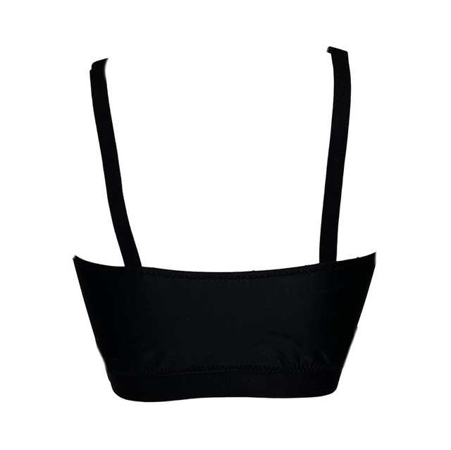 Waves Bikini Top - Black + Abstracat